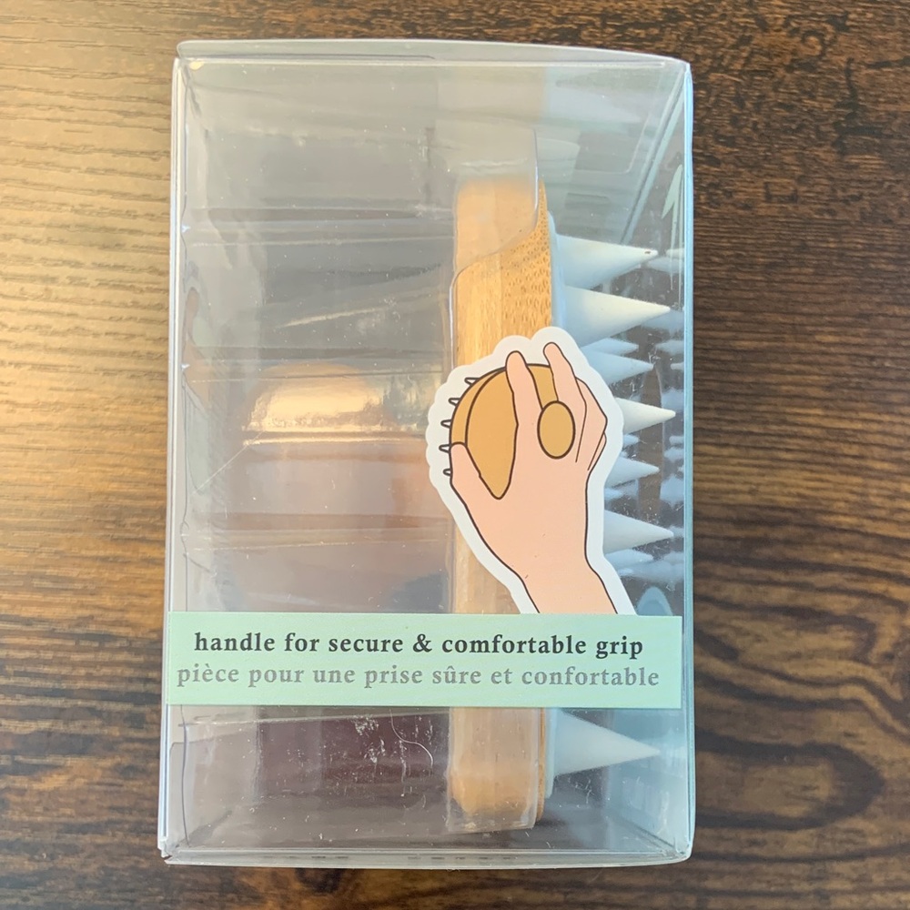 Lindo Bamboo Scalp Massage Brush - Picture 4 of 5